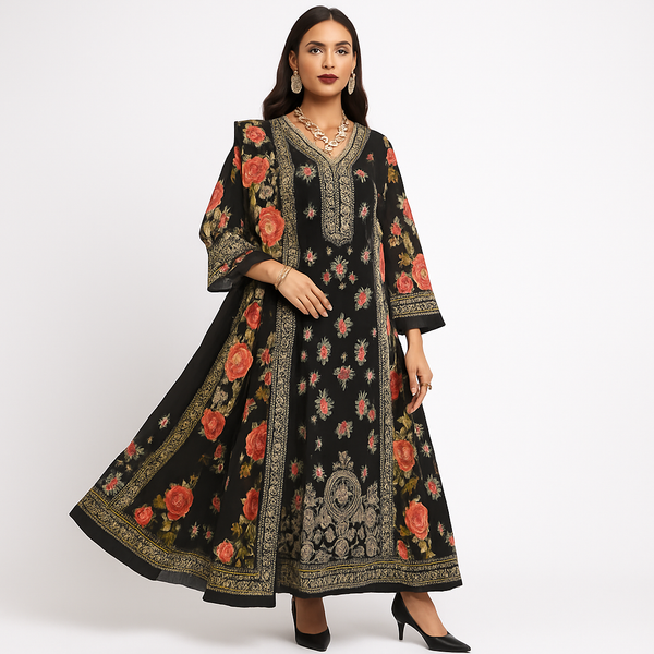 3 Piece Unstitched lawn Unstitched